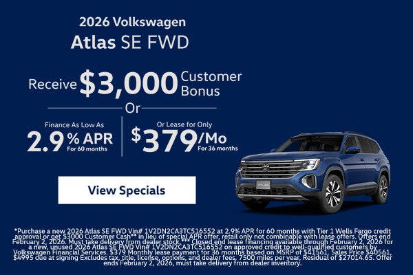 2026 Atlas SE FWD